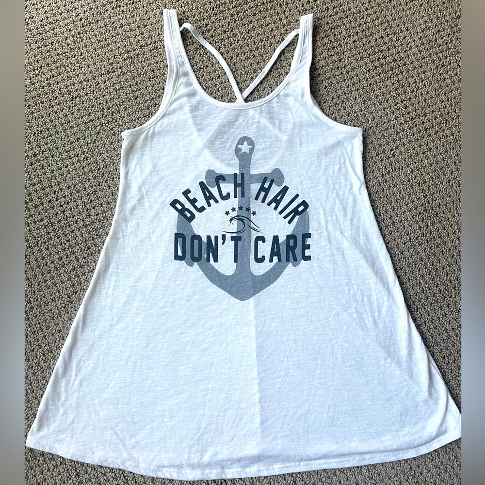 Xhilaration Beach Hair Don’t Care Tank Top